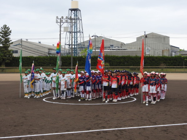 第31回全日本小学生大会　県予選 開会式の模様１